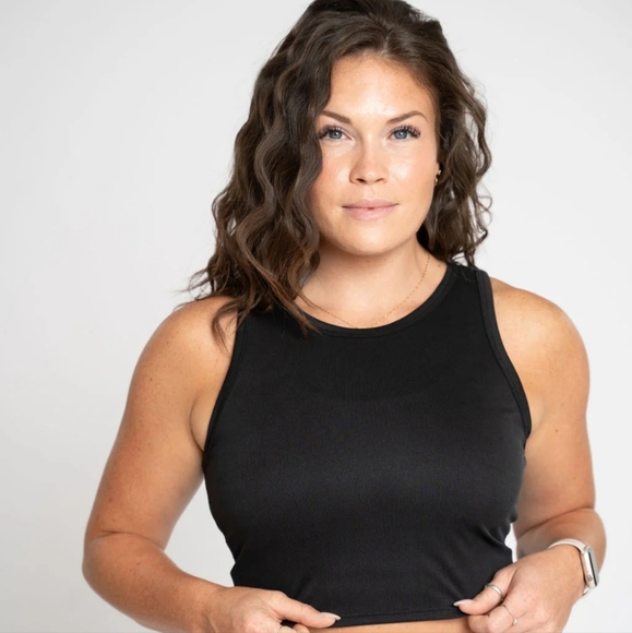 PTULA Ribbed Crop Tanks - Picture 1 of 6